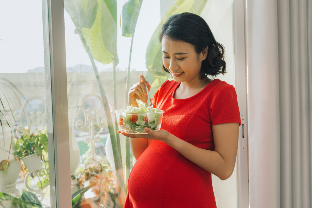 Where do healthy eating habits sit on your pregnancy to do list?