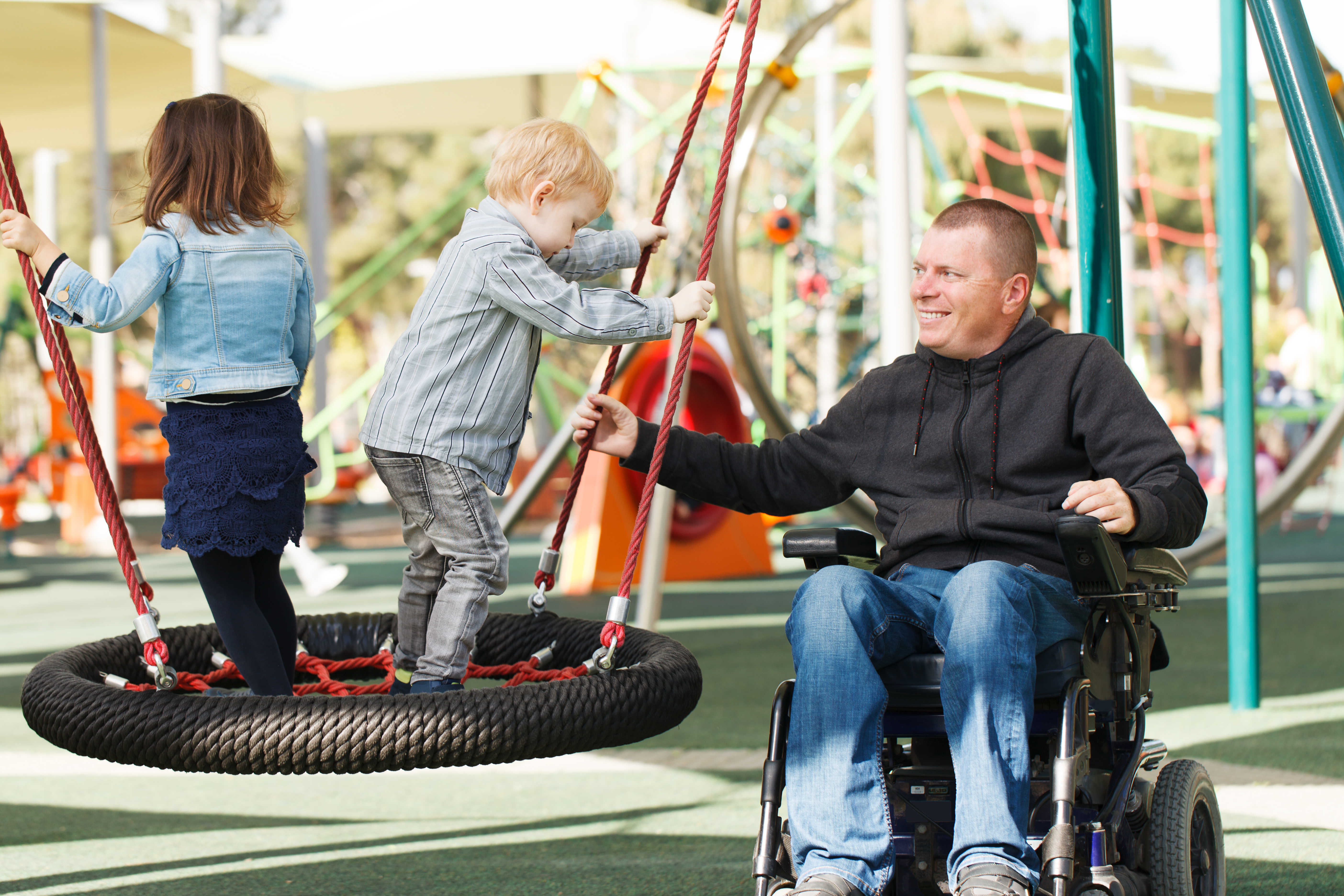Occupational Therapists supporting mothers with a disability -